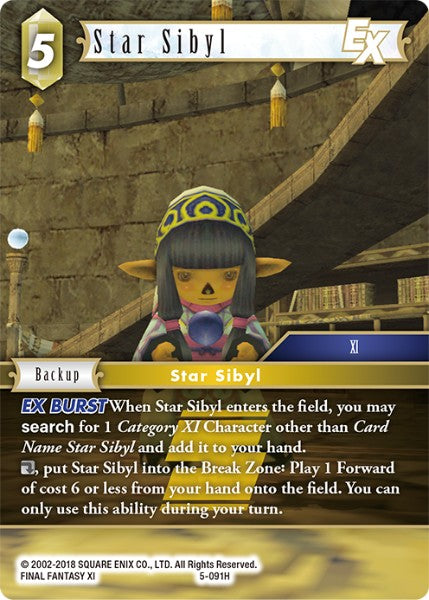 Star Sibyl - 5-091H - Opus V - Foil - Card Cavern
