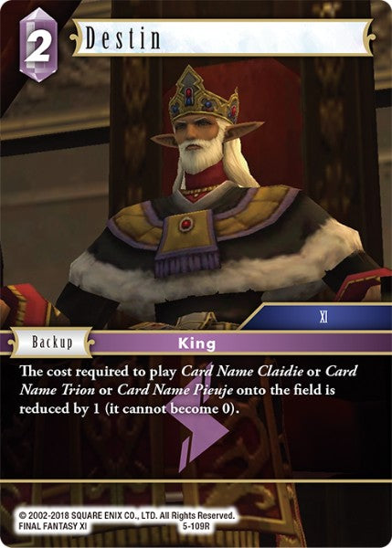 Destin - 5-109R - Opus V - Foil - Card Cavern