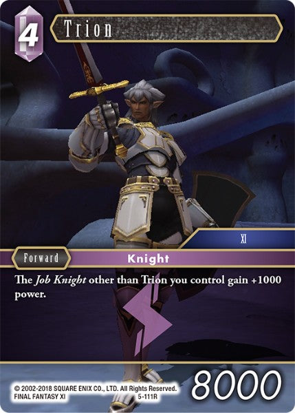 Trion - 5-111R - Opus V - Foil - Card Cavern