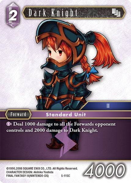 Dark Knight - 5-115C - Opus V - Card Cavern