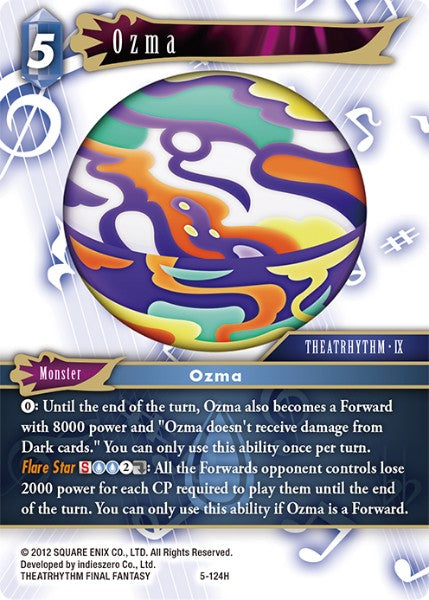 Ozma - 5-124H - Opus V - Card Cavern