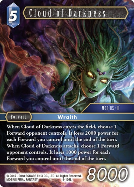 Cloud of Darkness - 5-126L - Opus V - Card Cavern