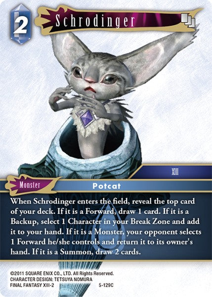 Schrodinger - 5-129C - Opus V - Card Cavern