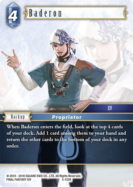 Baderon - 5-132R - Opus V - Foil - Card Cavern
