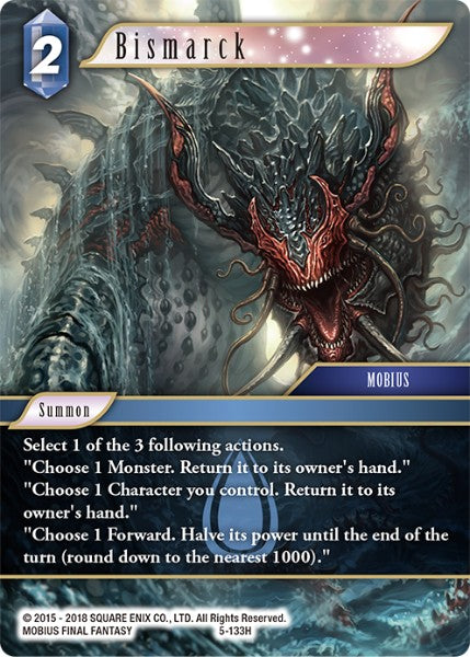 Bismarck - 5-133H - Opus V - Foil - Card Cavern