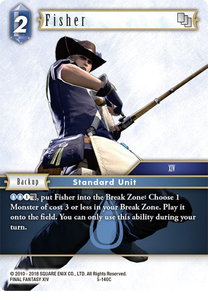 Fisher - 5-140C - Opus V - Foil - Card Cavern