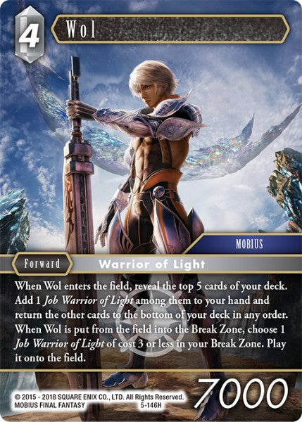 Wol - 5-146H - Opus V - Card Cavern