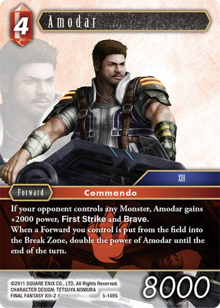 Amodar - 5-149S - Opus V - Card Cavern