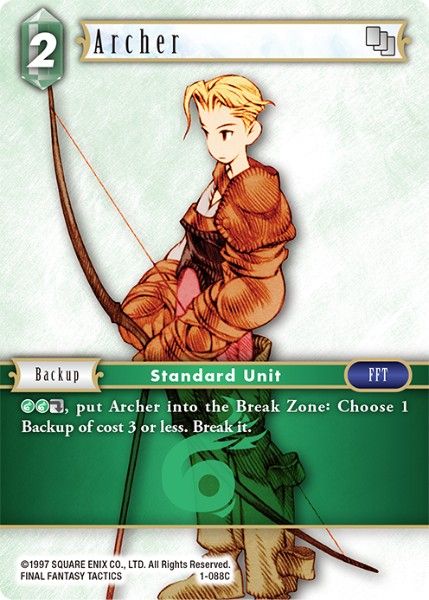 Archer - 1-088C - Opus I - Foil - Card Cavern