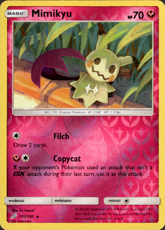 Mimikyu - 112/181 - Team Up - Reverse Holo - Card Cavern