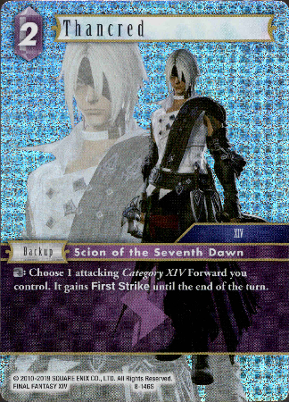Thancred - 8-146S - Opus VIII - Foil - Card Cavern