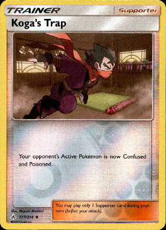 Koga's Trap - 177/214 - Unbroken Bonds - Reverse Holo - Card Cavern