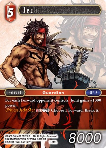Jecht - 1-015L - Opus I - Card Cavern