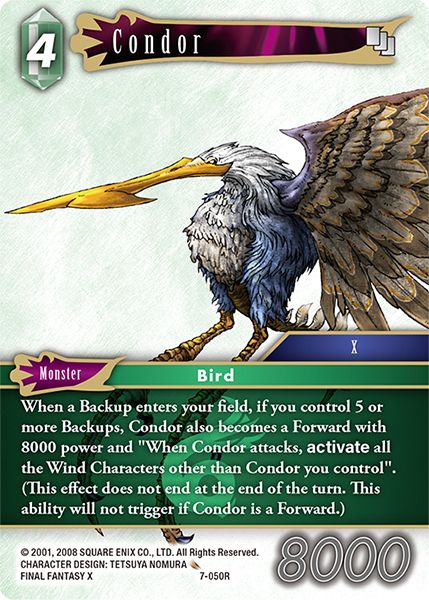 Condor - 7-050R - Opus VII - Card Cavern