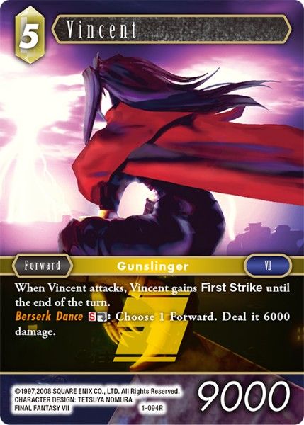 Vincent - 1-094R - Opus I - Foil - Card Cavern