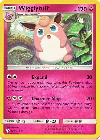 Wigglytuff - 134/214 - Lost Thunder - Card Cavern