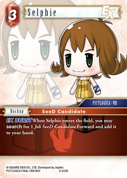 Selphie - 6-013R - Opus VI - Card Cavern