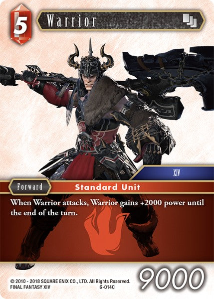 Warrior - 6-014C - Opus VI - Card Cavern