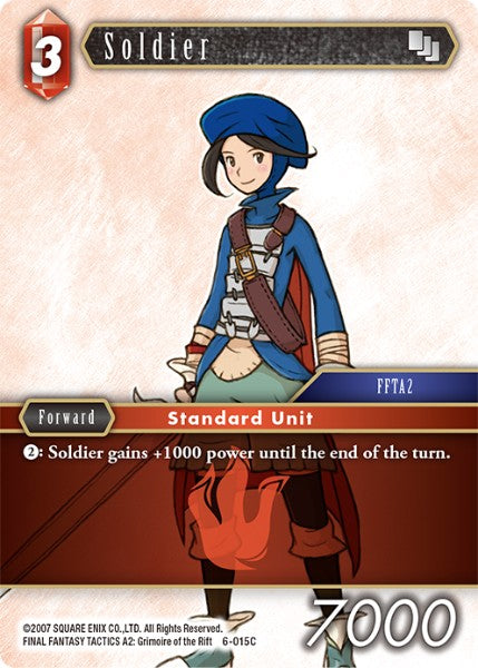 Soldier - 6-015C - Opus VI - Foil - Card Cavern