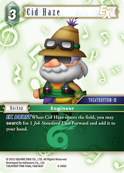 Cid Haze - 6-046C - Opus VI - Card Cavern