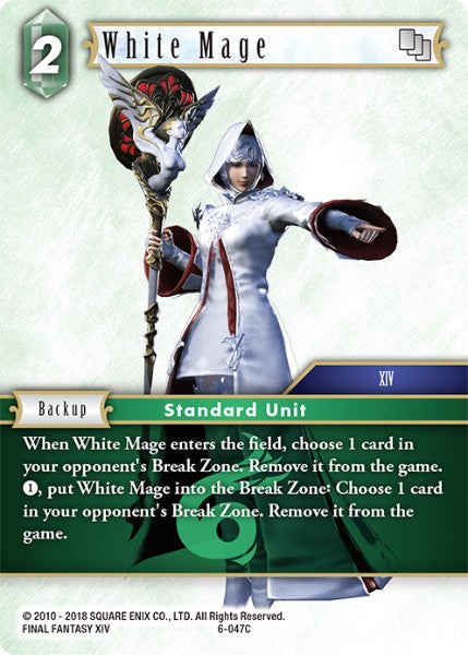 White Mage - 6-047C - Opus VI - Foil - Card Cavern