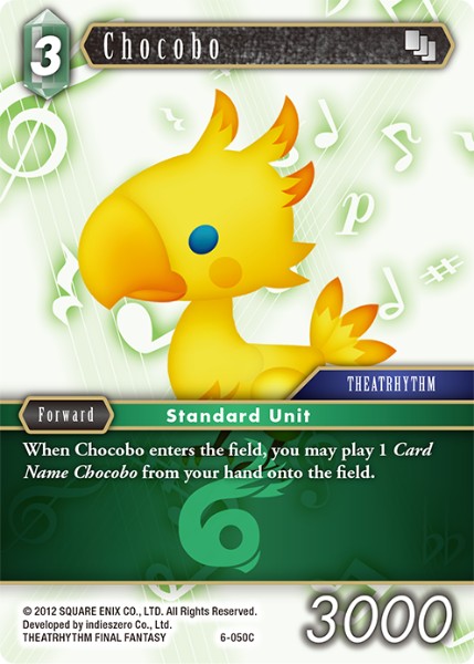 Chocobo - 6-050C - Opus VI - Card Cavern