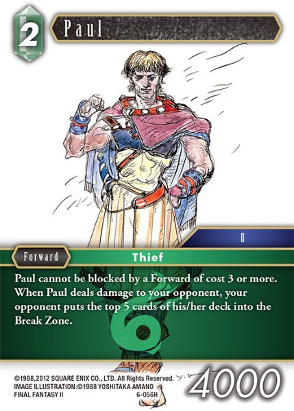 Paul - 6-056H - Opus VI - Card Cavern