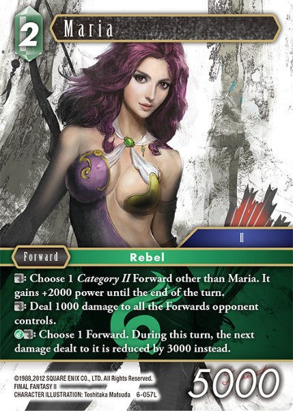 Maria - 6-057L - Opus VI - Card Cavern