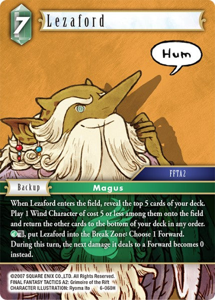 Lezaford - 6-060H - Opus VI - Card Cavern
