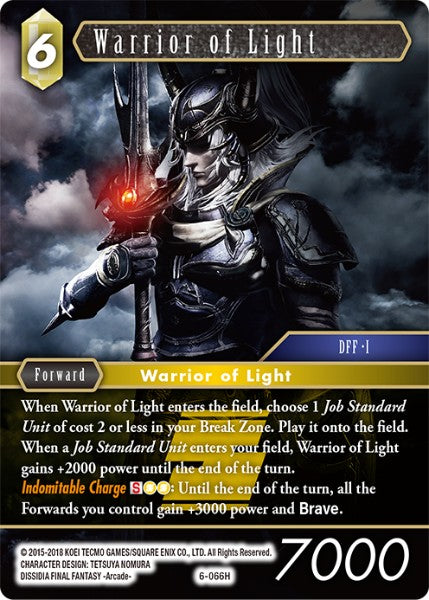 Warrior of Light - 6-066H - Opus VI - Foil - Card Cavern