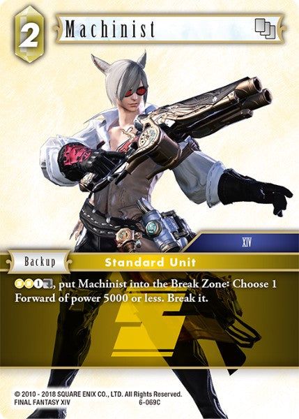Machinist - 6-069C - Opus VI - Card Cavern