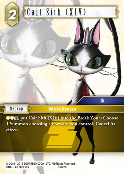 Cait Sith (XIV) - 6-072C - Opus VI - Card Cavern