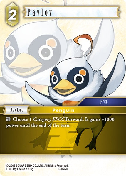 Pavlov - 6-076C - Opus VI - Card Cavern