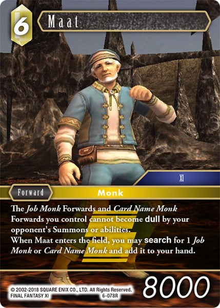 Maat - 6-078R - Opus VI - Card Cavern