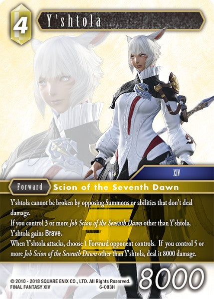 Y'shtola - 6-083H - Opus VI - Foil - Card Cavern