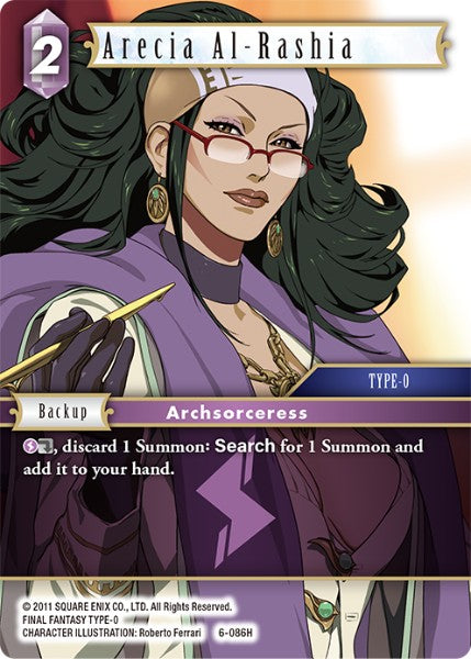 Arecia Al-Rashia - 6-086H - Opus VI - Card Cavern
