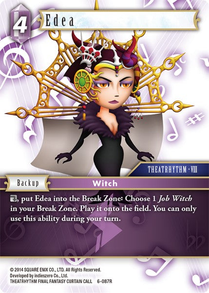 Edea - 6-087R - Opus VI - Card Cavern