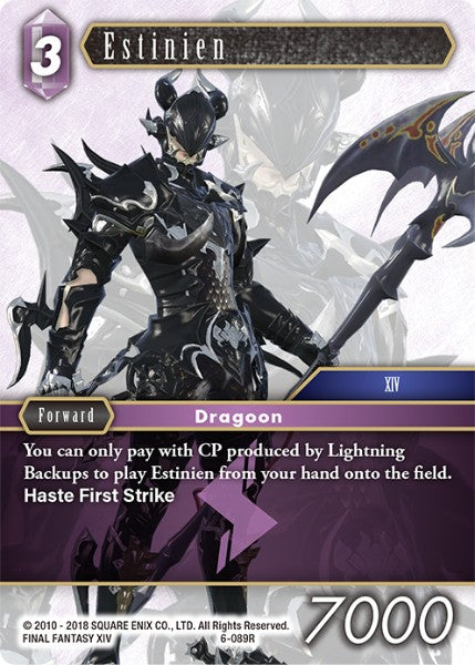 Estinien - 6-089R - Opus VI - Card Cavern