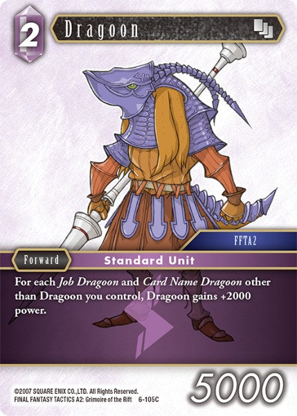 Dragoon - 6-105C - Opus VI - Foil - Card Cavern