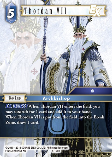 Thordan VII - 6-108R - Opus VI - Card Cavern