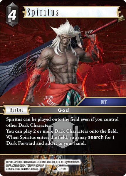 Spiritus - 6-129H - Opus VI - Card Cavern