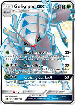 Golisopod GX - SV48/SV94 - Hidden Fates - Holo - Card Cavern