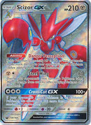 Scizor GX Full Art - 158/168 - Celestial Storm - Holo - Card Cavern