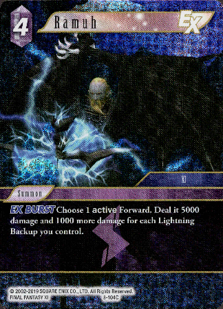 Ramuh - 8-104C - Opus VIII - Foil - Card Cavern