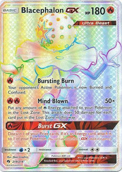 Blacephalon GX Hyper Rare - 219/214 - Lost Thunder - Holo - Card Cavern