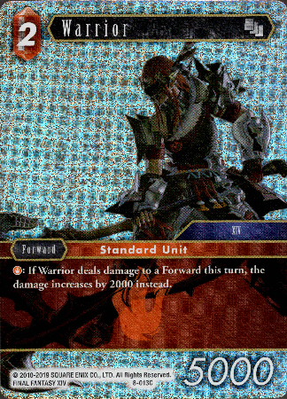 Warrior - 8-013C - Opus VIII - Foil - Card Cavern