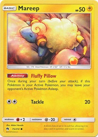 Mareep - 75/214 - Lost Thunder - Card Cavern