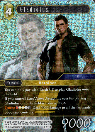 Gladiolus - 8-074H - Opus VIII - Foil - Card Cavern