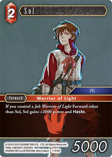 Sol - 7-012H - Opus VII - Card Cavern