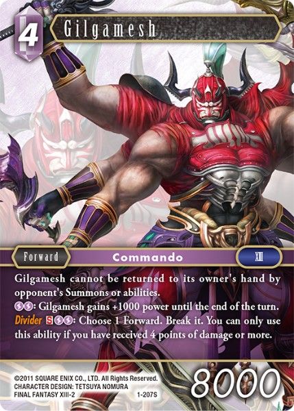 Gilgamesh - 1-207S - Opus I - Foil - Card Cavern